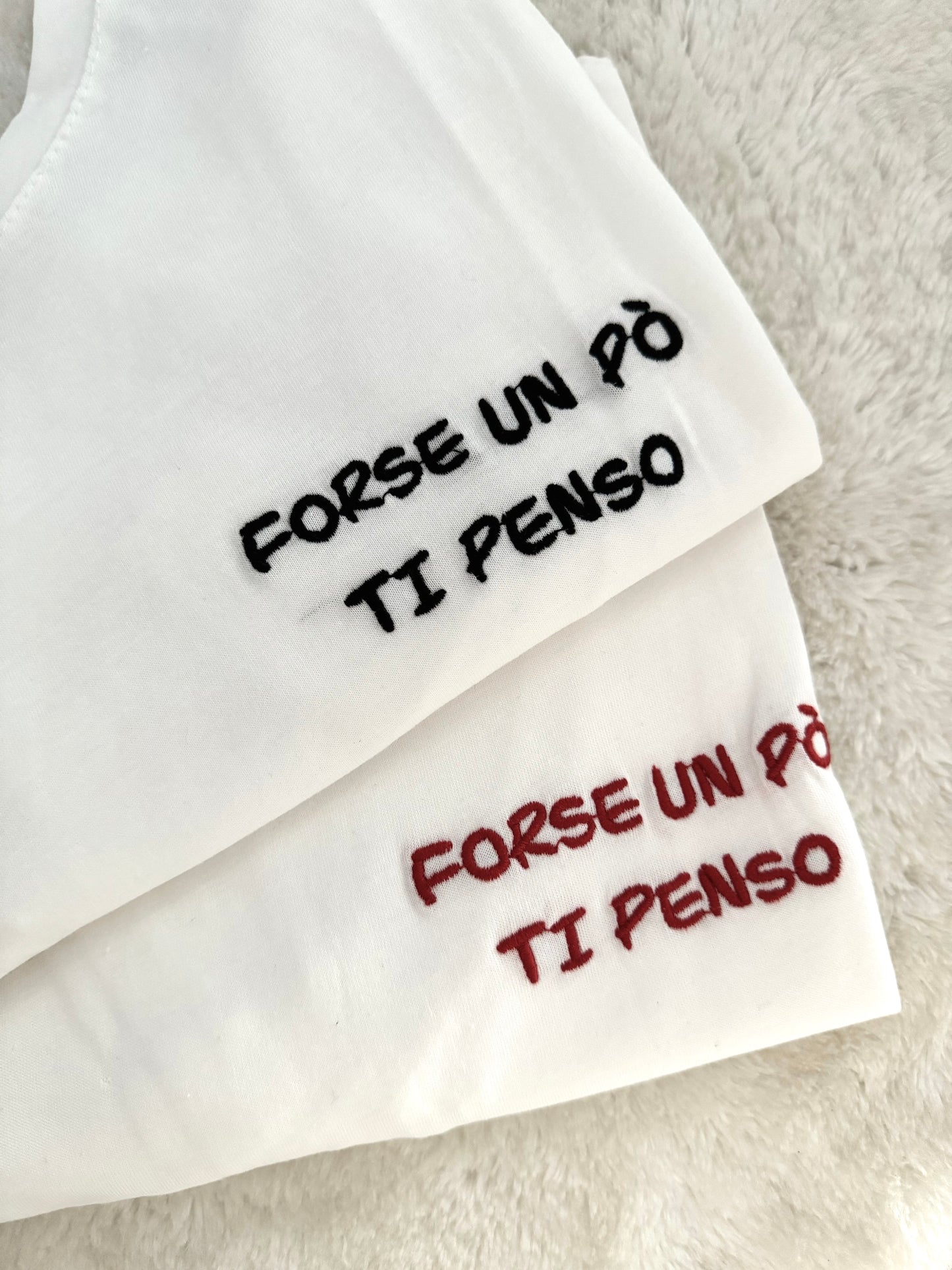 T-Shirt Forse un pó ti penso