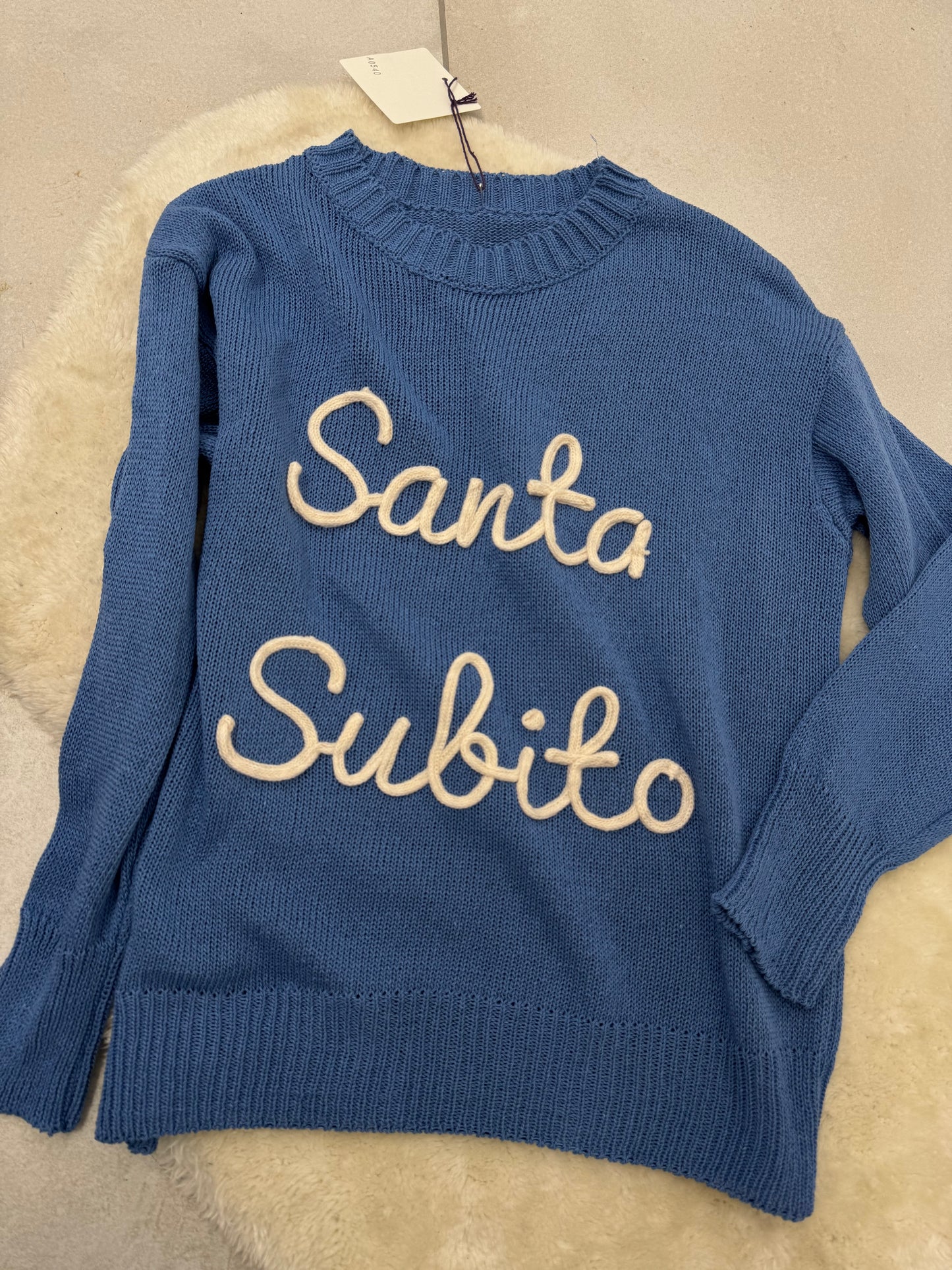 Maglioncino “Santa Subito”