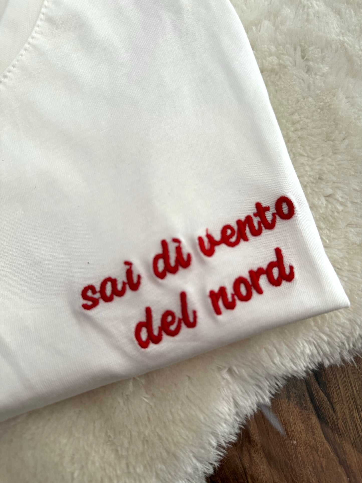 T-Shirt “Sai di vento del nord”