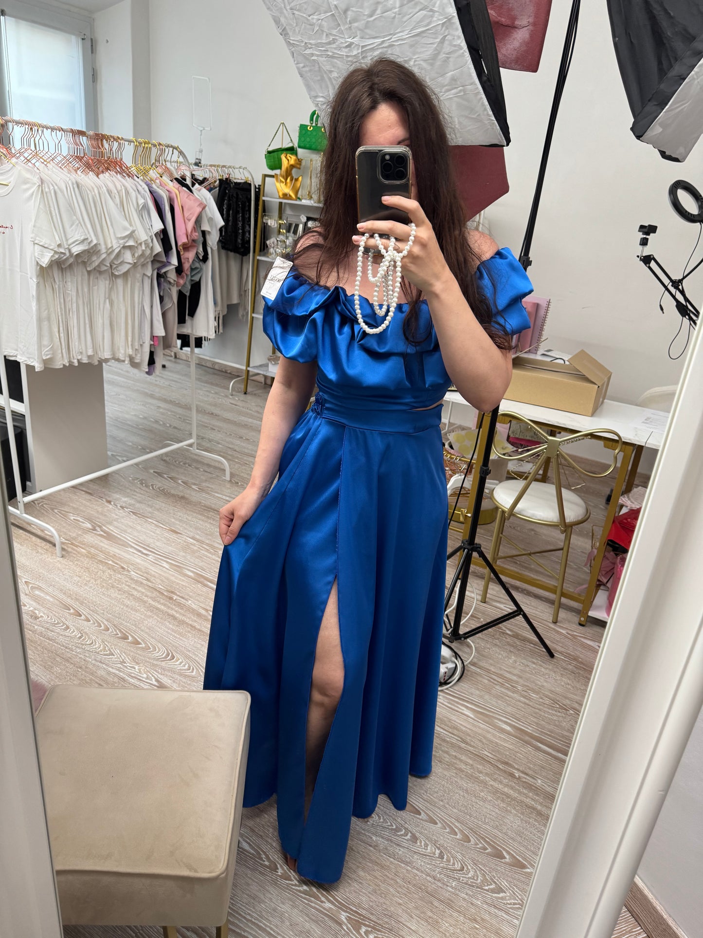 Coordinato top e gonna