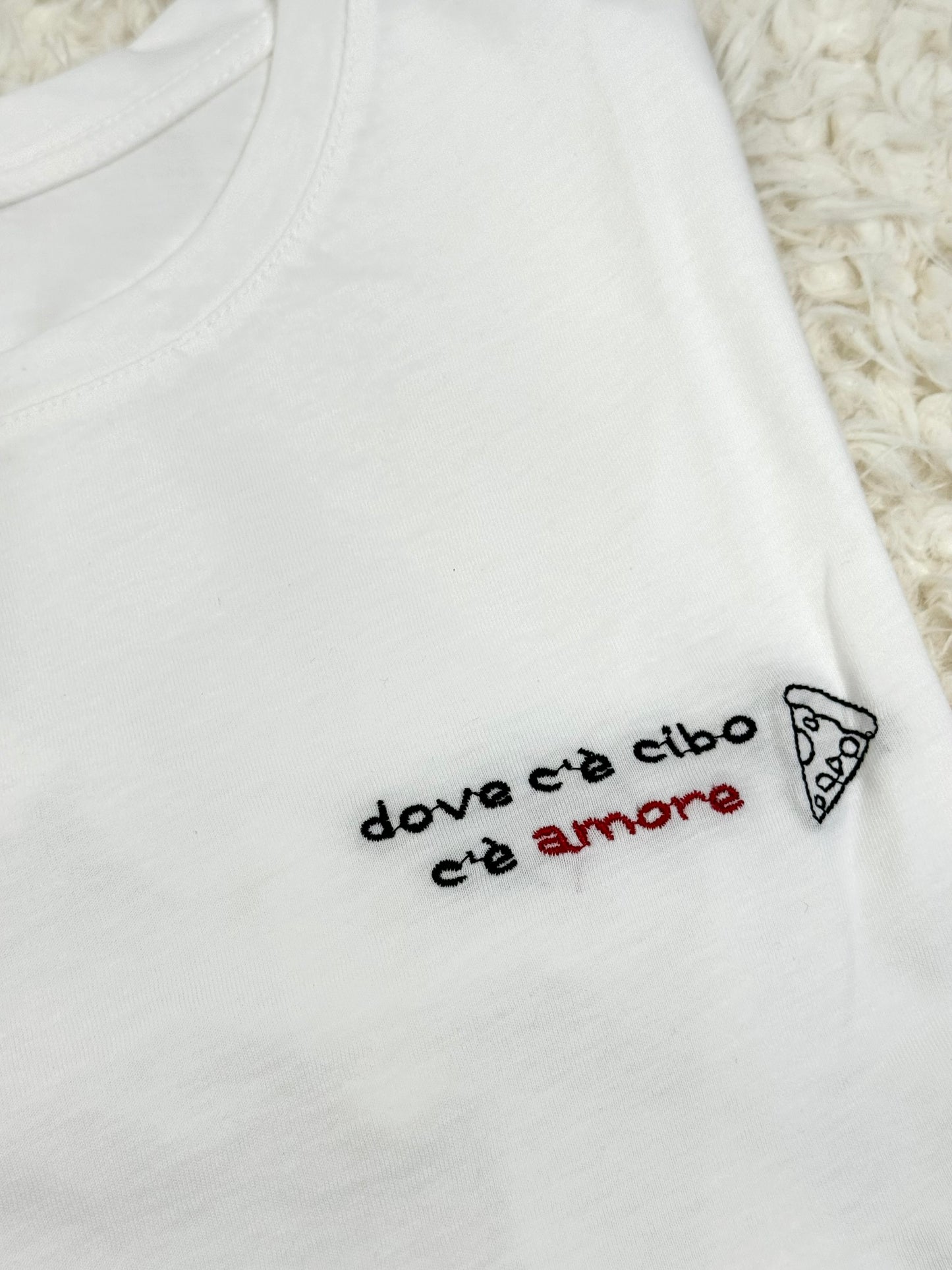 T-Shirt cibo amore