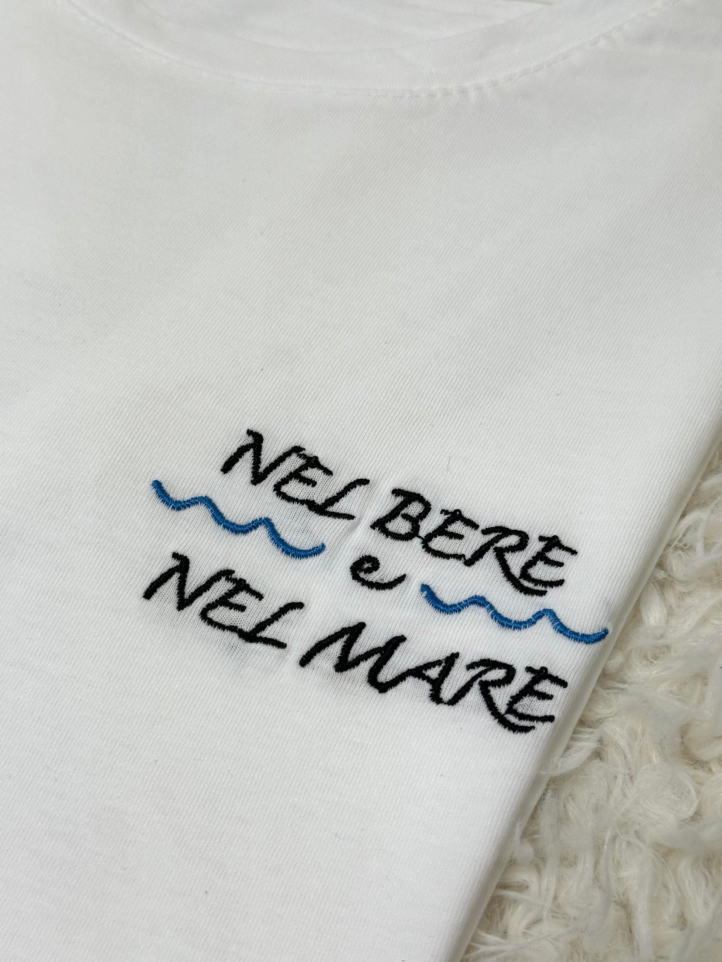 T-Shirt “Nel bere e nel mare”