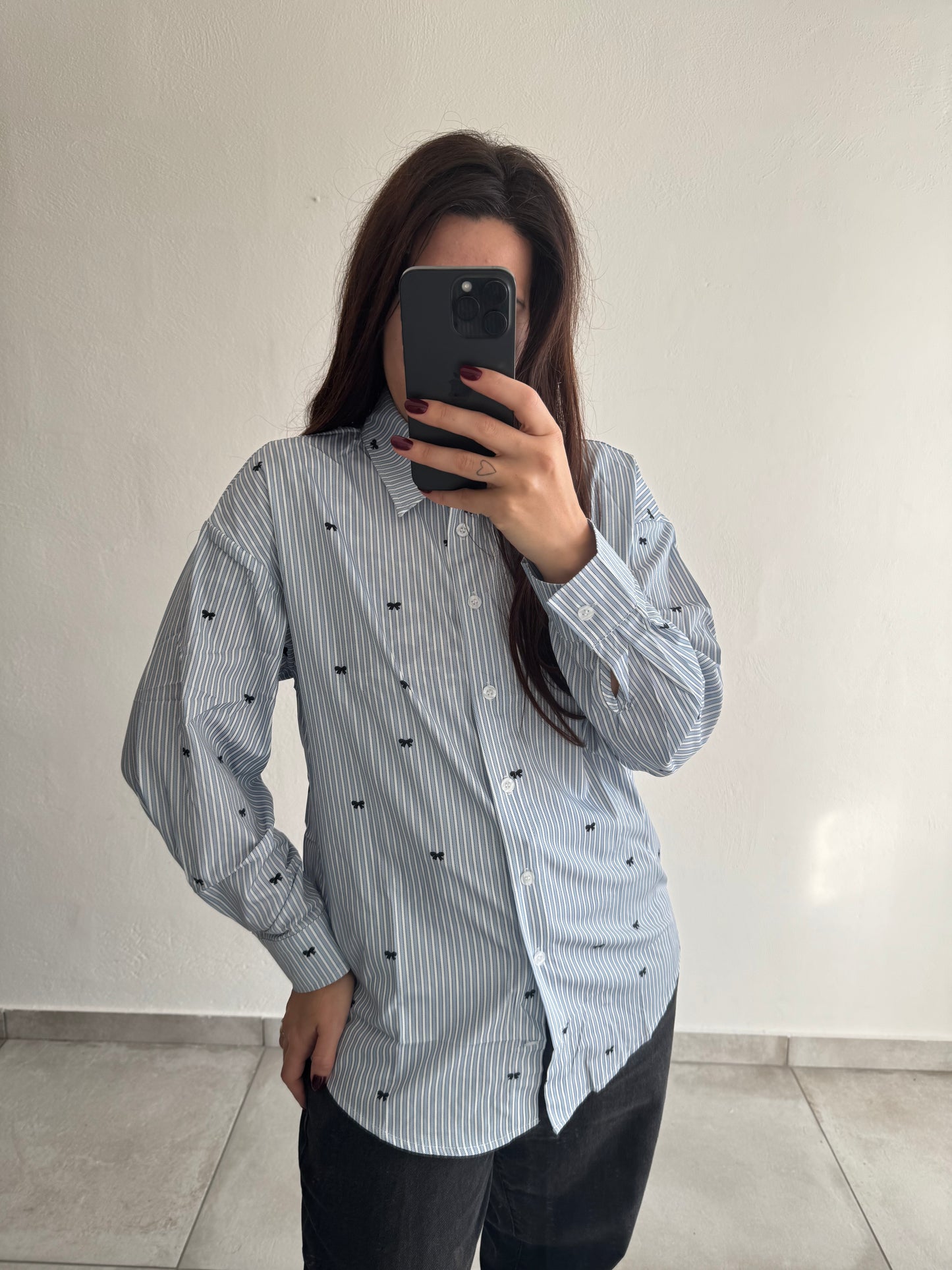 Camicia fiocchi