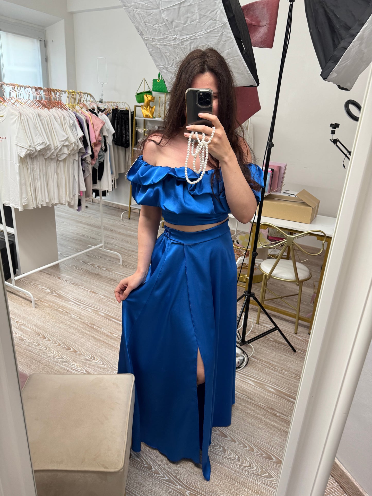 Coordinato top e gonna