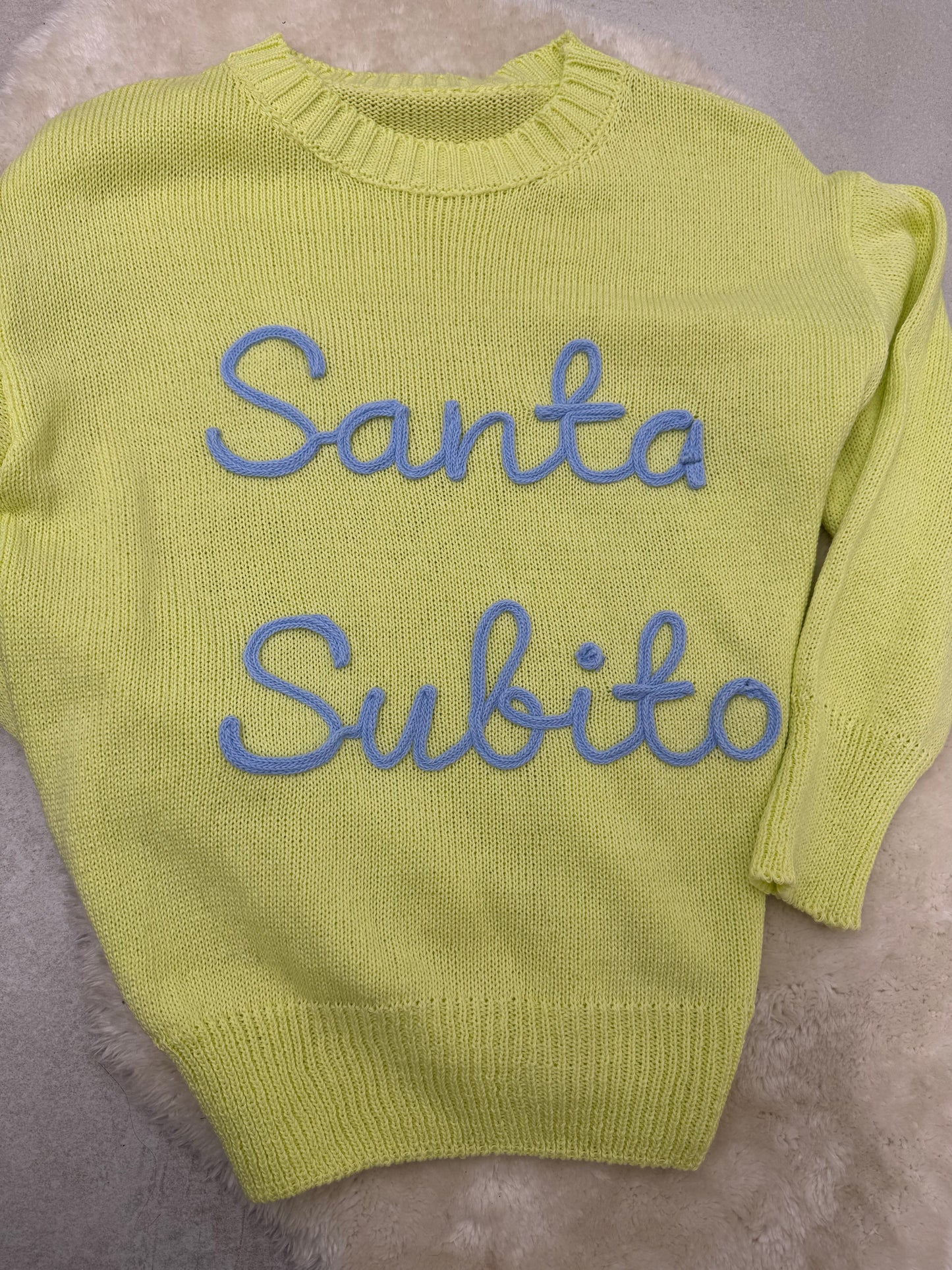 Maglioncino “Santa Subito”