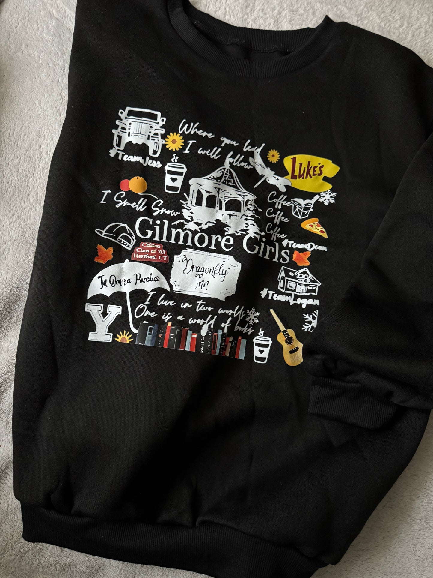 Felpa I Will Follow Gilmore