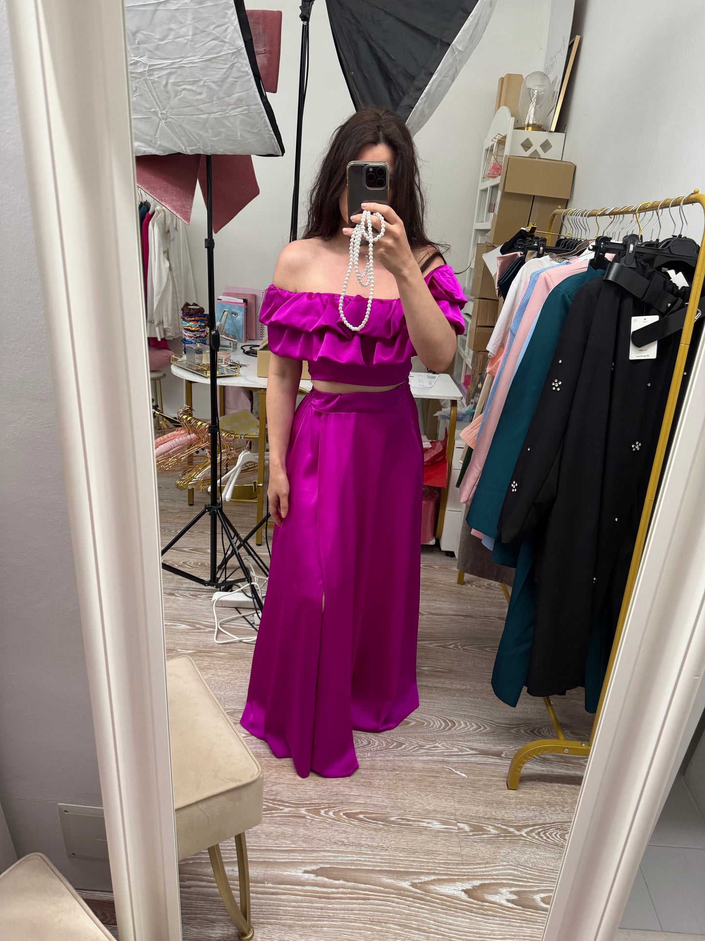 Coordinato top e gonna