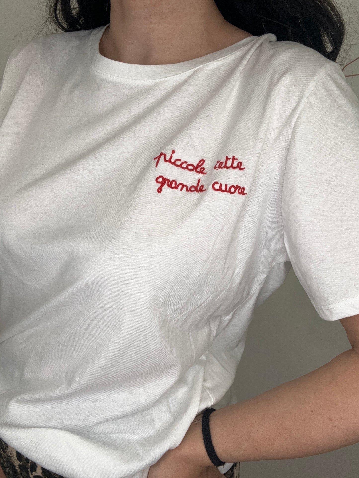 T-Shirt “Piccole tette grande cuore”