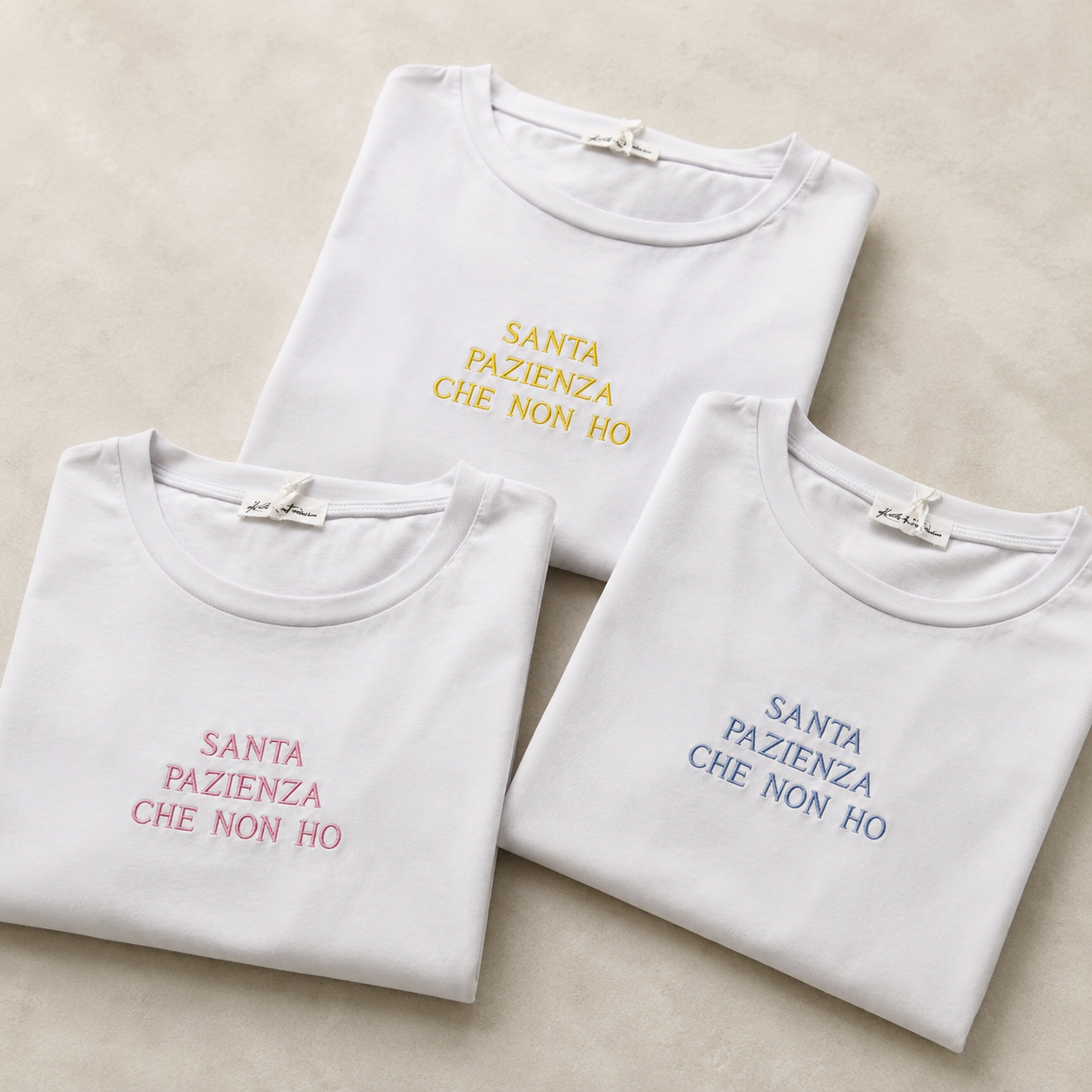 T-shirt “Santa pazienza che non ho”