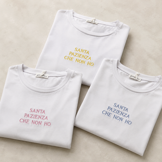 T-shirt “Santa pazienza che non ho”