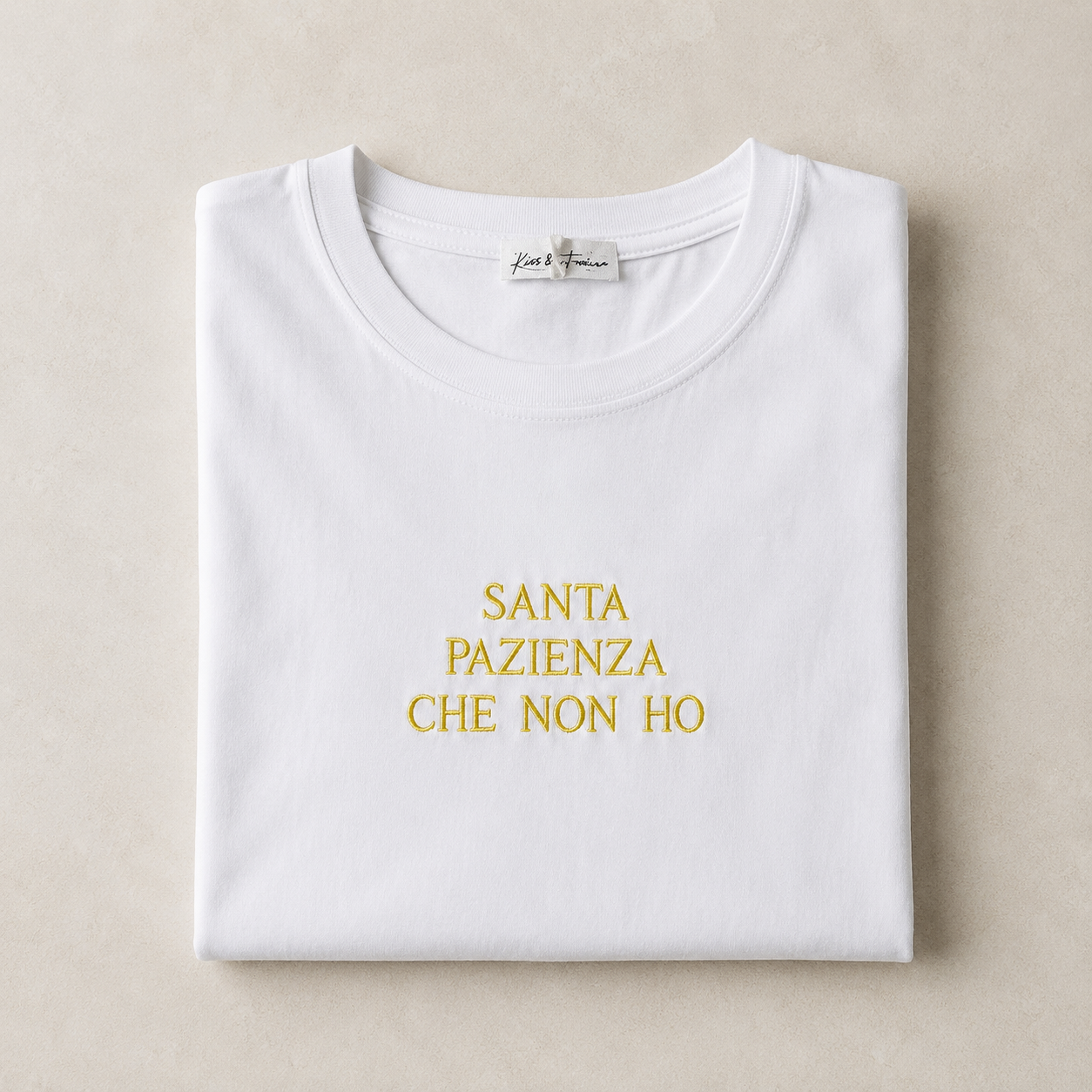 T-shirt “Santa pazienza che non ho”