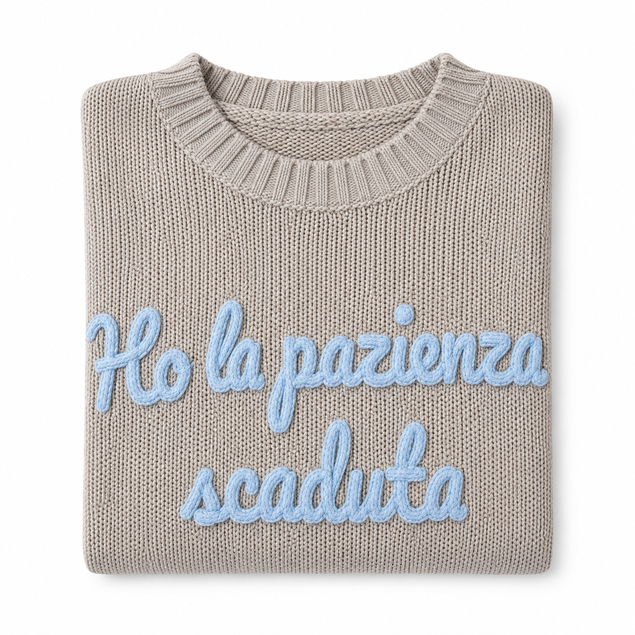 Maglioncino “Ho la pazienza scaduta”