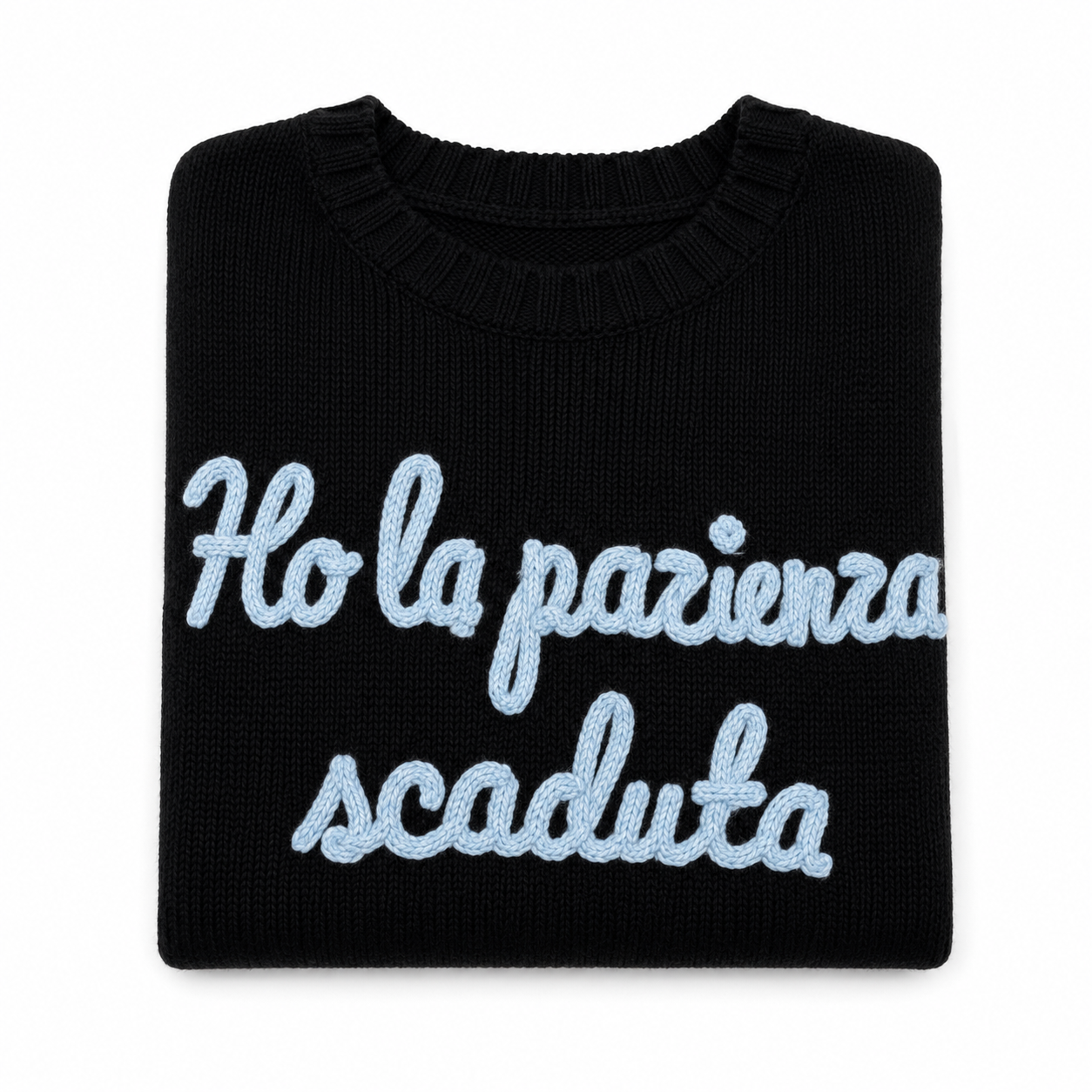 Maglioncino “Ho la pazienza scaduta”