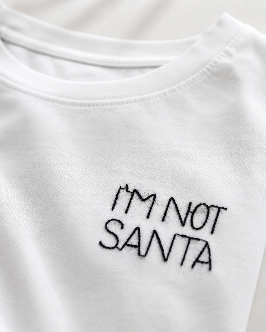 T-Shirt “I’m not santa”
