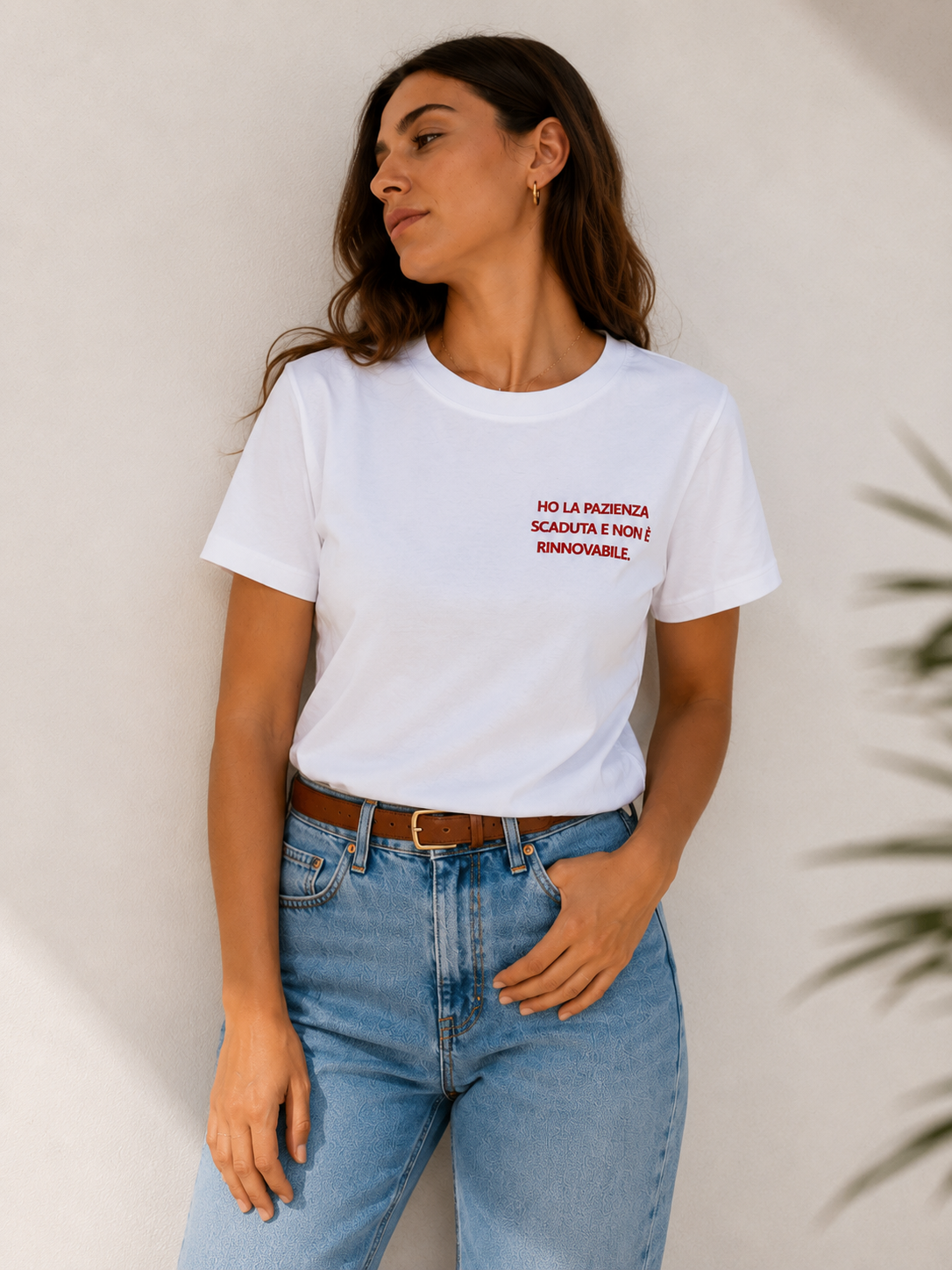 T-shirt “ho la pazienza scaduta e non è rinnovabile”