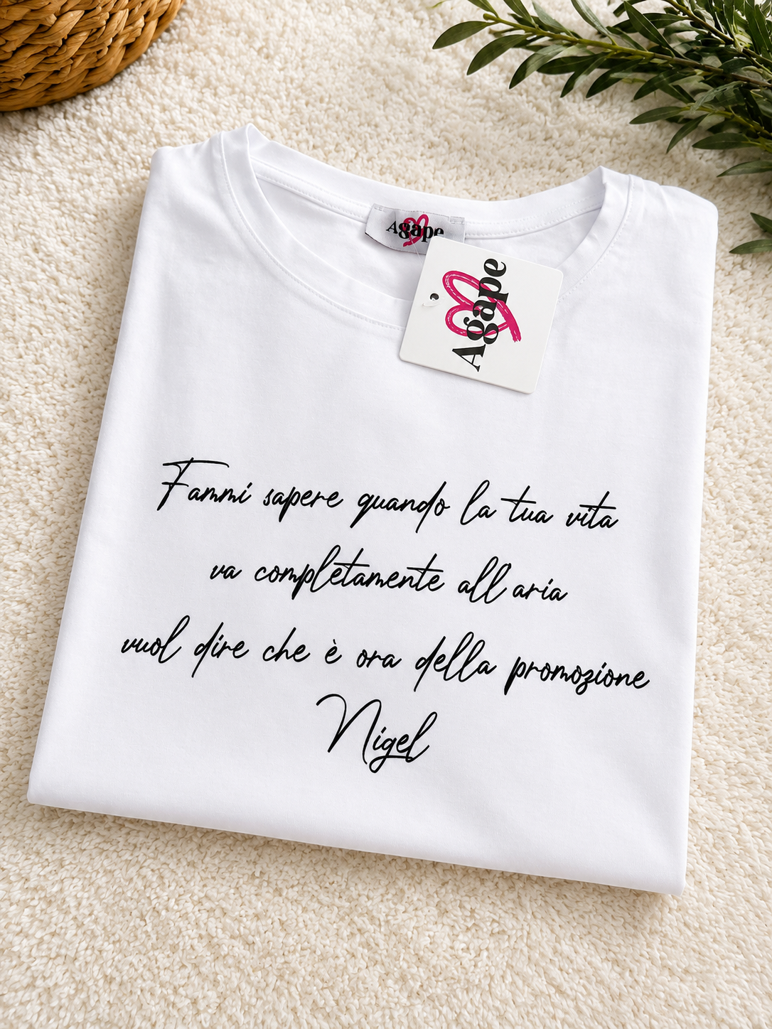 T-shirt citazione Nigel