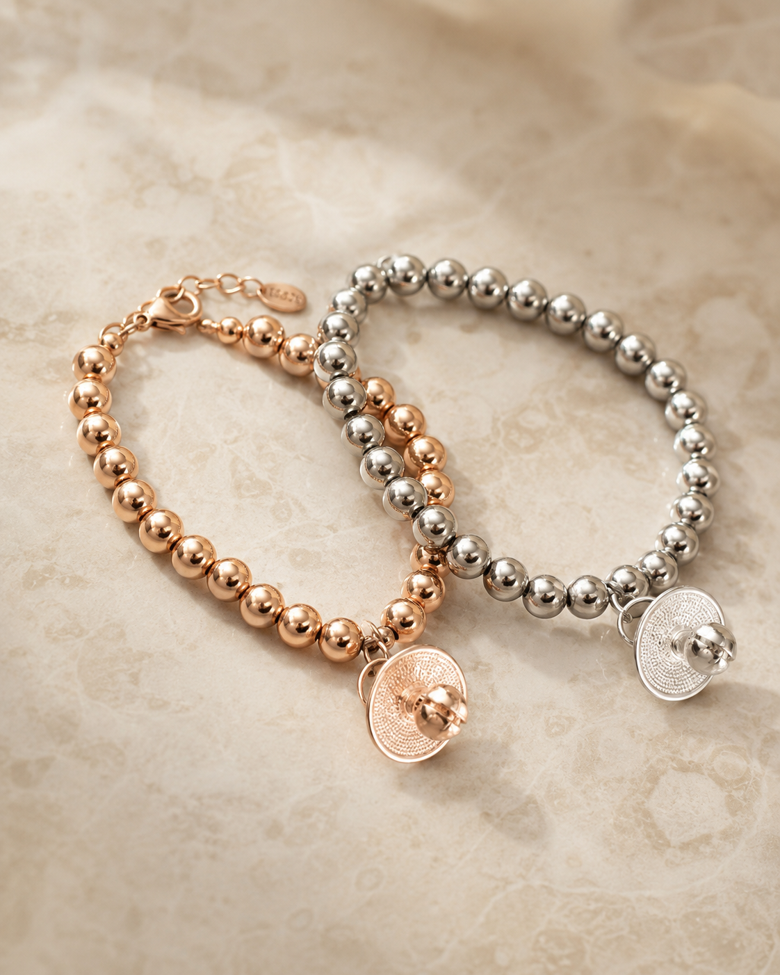 Bracciale con ciondolo ciuccio